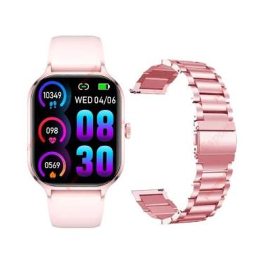 Imagem de Relógio Inteligente Bluetooth Masculino Série 9 Música Chamadas Monito