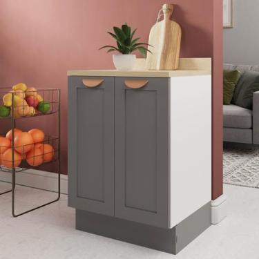 Imagem de Balcão 2 Portas 60cm com Tampo Arizona CabeCasa MadeiraOriginals - Cab