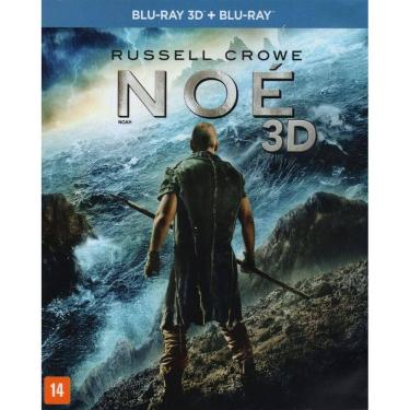 Imagem de Blu-Ray Noé  3D + 2D  - Duplo Com Luva Metalizada