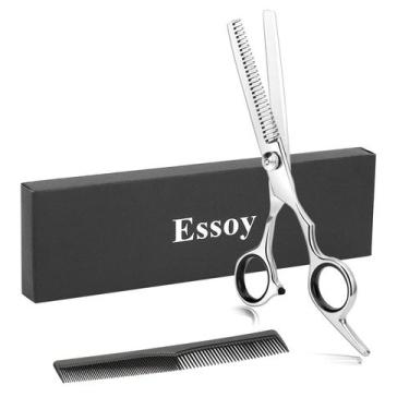 Imagem de Tesoura de desbaste Essoy Professional para cortar cabelo