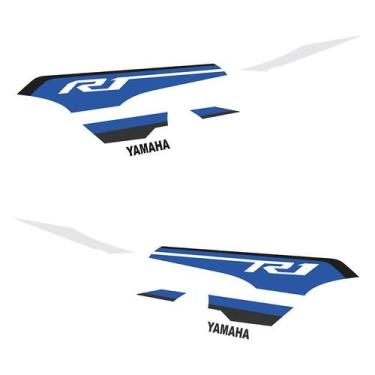 Imagem de Adesivo Protetor Tank Pad Yamaha YZF R1 2015 Lateral - Cromo Sign