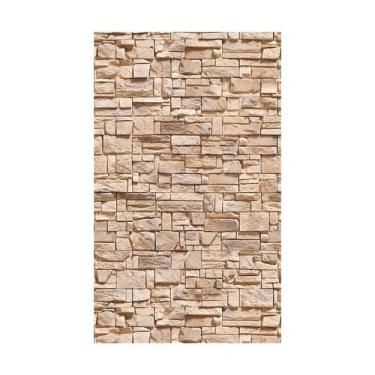 Imagem de Papel de Parede Decorativo Pedras - Adesivo Autocolante - Cromo Sign