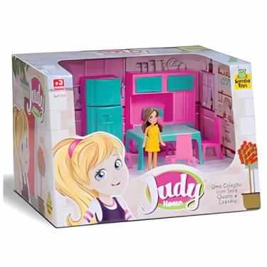 Imagem de Samba Toys Judy: Clínica, Pets e Casa Completa c/Acessórios, Cozinha j