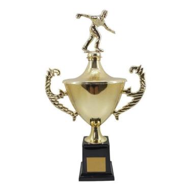 Imagem de Troféu de Bocha Premiação Irmossi Tam. 43cm Ref. M2049-Unissex