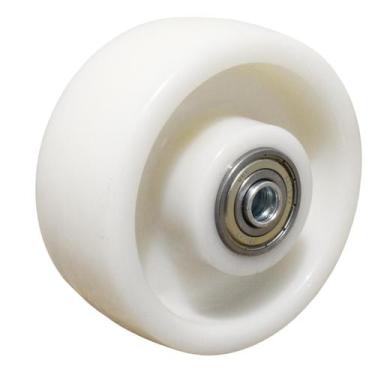 Imagem de Roda de Nylon 5 Polegadas com Rolamento Blindado Duplo  Suporta até 50