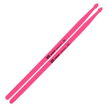 Imagem de Par de baquetas liverpool luminous neon fluorescente 5a pink