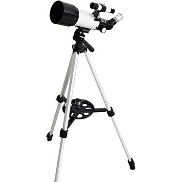 Imagem de Telescópio astronômico telescópio monocular de alta definição profissional de observação de estrelas 64 x 14 x 23 cm para iniciantes
