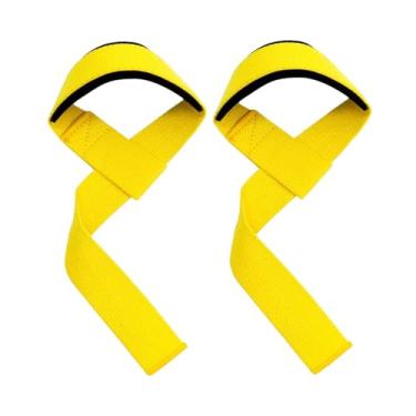 Imagem de RNXRZANK 1 Par de Alças de Levantamento de Peso, Alças de Pulso Resistentes para Homens E Mulheres, Faixas de Pulso para Academia, Suporte de Mão para Exercíci