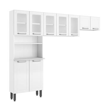 Imagem de Cozinha Completa Compacta De Aço Branco Múltipla Bertolini Branco