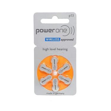 Imagem de Pilha para aparelho auditivo POWER ONE/ SOUND PERFORM, 10,13,312 e 675