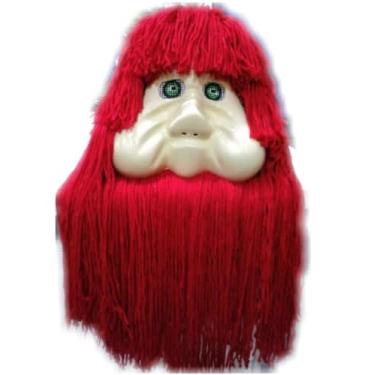 Imagem de Máscara Do Fofão,Cabeleira Média,Fibra,Trenzinho da Alegria,Até6-7Anos