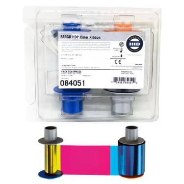 Imagem de Ribbon Hid Color Para Impressora Hid Hdp5000 - Código 84051