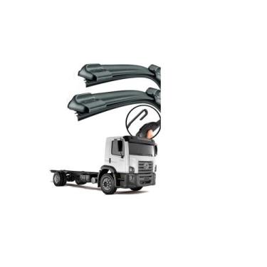 Imagem de Par Palhetas Automotiva Limpadores Para-brisa Caminhão Constellation 2