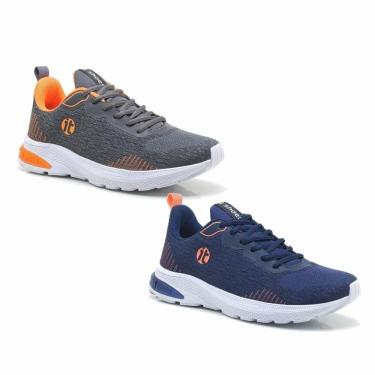 Imagem de Tênis Feminino Academia Esportivo Amortecedor Gel Kit 2