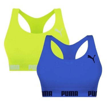 Imagem de Kit 2 Tops Puma Nadador Sem Costura Feminino