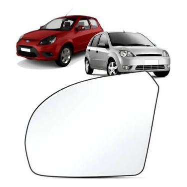Imagem de Lente Retrovisor FIESTA 2002 a 2014 KA 2008 a 2013 - SEM BASE - Refil,