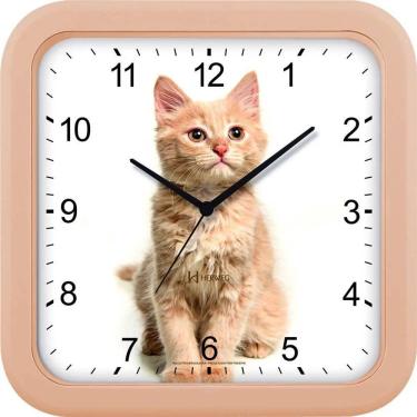 Imagem de Relógio De Parede Herweg Ref: 660113-324 Bege Gato