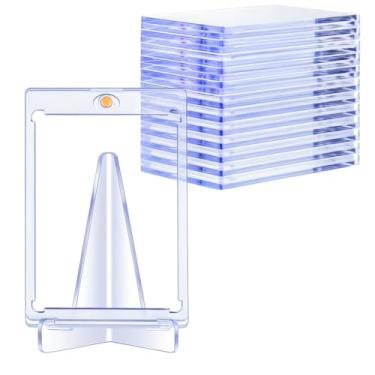 Imagem de TopLoader Magnetico: Transparente + Pezinho tipo porta retrato para TCG MTG Dorama K-POP