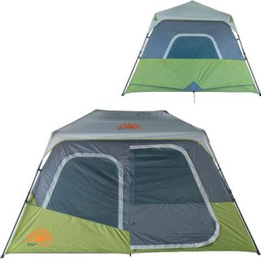 Imagem de Barraca De Acampamento até 6 Pessoas Tenda À prova dágua com PU 2000MM