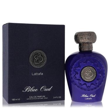 Imagem de Perfume Masculino Lattafa Blue Oud Eau De Parfum (Unisex) 100 Ml