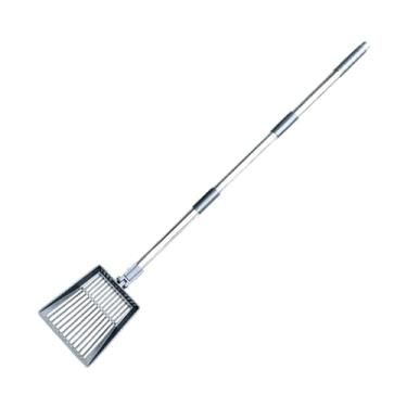 Imagem de Ｂｅｓｇａ Ferramenta de limpeza de areia para gatos, pá antiaderente de 104 cm (40,94 polegadas), peneira para fezes de galinha, ideal para parques, fazendas,