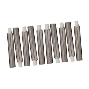Imagem de Sclmgo Tubos de Tinta Vazios, Tubos de Alumínio Vazios, Embalagens Práticas, Frascos para Amostras, Recipiente Recarregável para óleo E Pasta de Dentes, 10 unidades de 50ml