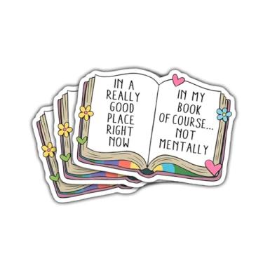 Imagem de 3 peças de adesivos de leitura de gato, decalque de vinil de bibliotecário fofo para amantes de livros, adolescentes, adultos, estudantes, professores, laptop, Kindle, garrafa de água, scrapbook