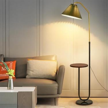 Imagem de Luminária de chão contemporânea de luxo, com design moderno e artístico, ideal para sala de estar, quarto, escritório, casa de campo, hotel ou residências. Possui LED, design retrô e criativ