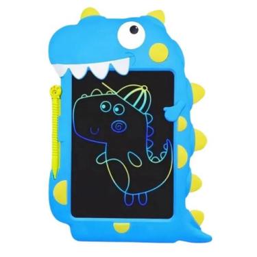 Imagem de Lousa Mágica Dinossauro 28cmx20cm Brinquedo Educativo 8.5 ara Desenhar