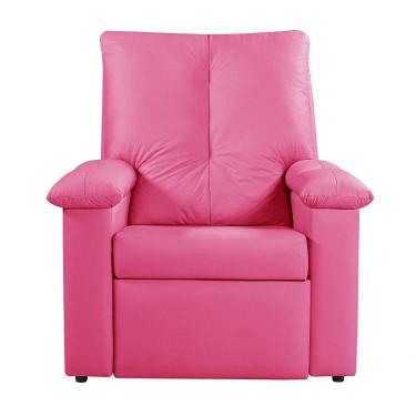 Imagem de Poltrona Reclinável Lisboa Estética Cílios Sobrancelha Lashes Corano Com Mocho Pink 314