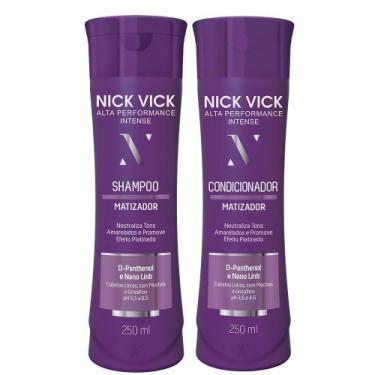 Imagem de Kit NICK VICK Matizador Shampoo e Condicionador - Nick & Vick