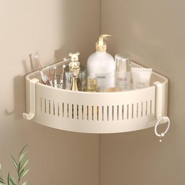Imagem de Prateleira De Canto Para Chuveiro, Suporte De Canto Para Chuveiro, Prateleiras Para Chuveiro, Prateleiras Para Banheiro, Suporte De Canto Para Chuveiro, Organiz, Single Layer, One Size