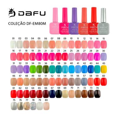 Imagem de Esmalte em Gel Dafu 10ml Cor:M070