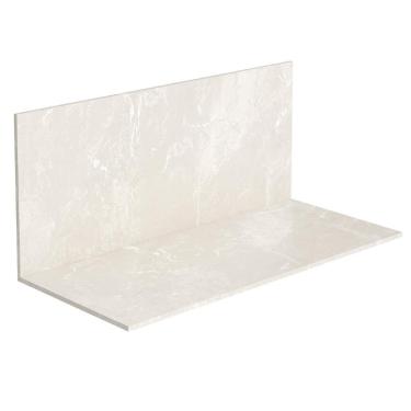 Imagem de Tampo E Painel Para Balcão 120cm Mdp Minsk K02 Travertino - Mpozenato