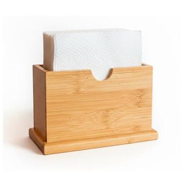 Imagem de Porta Guardanapos Em Bambu Mesa E Bancada Ecokitchen Mimo