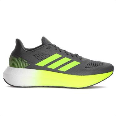 Imagem de Tênis Adidas Boost Run Cinza e Verde - Masculino-Masculino