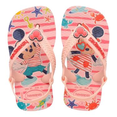 Imagem de SANDALIA CHINELO HAVAIANAS MENINAS INFANTIL CLASSICS ROSA VERMELHO-Feminino
