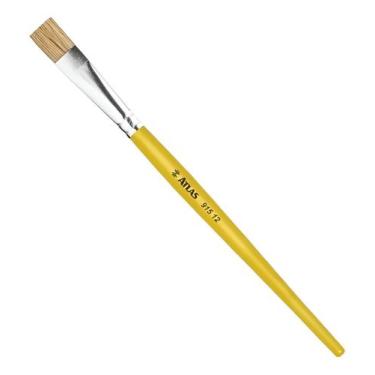 Imagem de Pincel Artistico Chato Longo Atlas Br 12