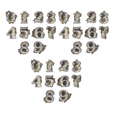 Imagem de 30 peças de adesivos vintage de renda para scrapbooking, agenda DIY, diário, caderno, adesivos decorativos de estética PET para artesanato, diário