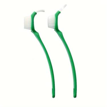 Imagem de Escova de limpeza de cozinha premium de nylon e PP para lâminas de fogão - limpeza profunda, sem necessidade de energia