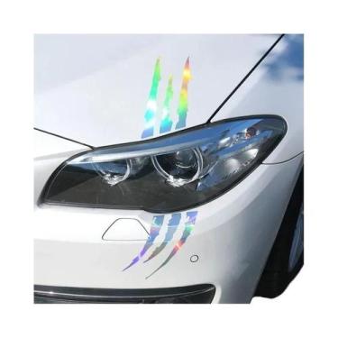 Imagem de Adesivo Refletivo De Garra De Monstro Para Carro, Decalque De Faixa De