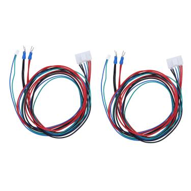 Imagem de FTVOGUE Cabo de Cama Aquecido, para Impressora 3D A8 A6 A8 PLUS E16, 90 Cm, Fio Central Protegido, Instalação Simples, Fios Negativos Positivos Com, Cabo de Alimentação