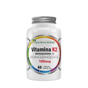 Imagem de Vitamina K2 60 Capsulas Flora Nativa - Flora Nativa do Brasil
