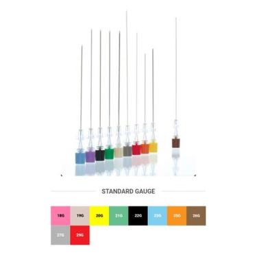 Imagem de Agulha raqui lanceta quincke 25gx3 1/2 -90x05 unisis