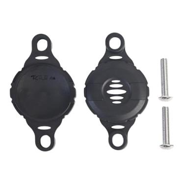 Imagem de YIJU Suporte para GPS Air Tag para bicicleta, fácil de instalar, com capa protetora antifurto para bicicletas de montanha e estrada. Ideal para atividades