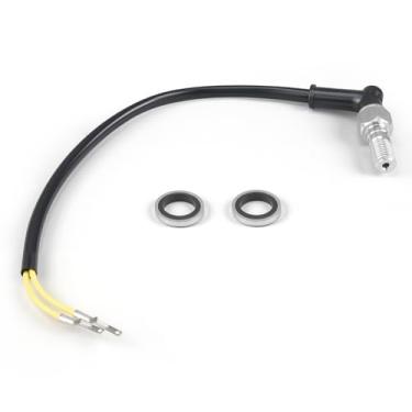 Imagem de NICECNC Interruptor de luz de freio hidráulico de 10 mm x 1,00 passo universal parafuso banjo compatível com KTM 125/250/300/400/450/525 SX/XC/EXC/EXC-F, Honda Kawasaki Suzuki Yamaha Street e