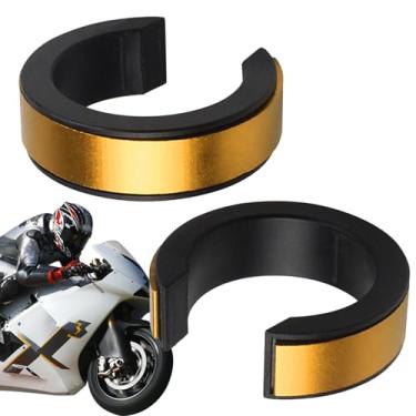 Imagem de Anéis auxiliares de amortecedores de motocicleta, anéis de pré-carga do garfo dianteiro - de pré-carga do amortecedor dianteiro 2X,de viagem amortecedor de 35 mm para elétrico