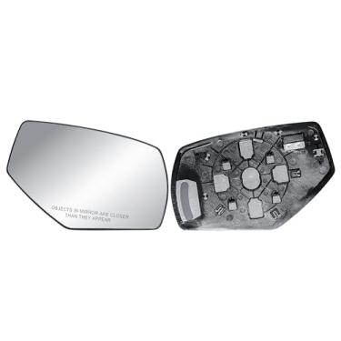 Imagem de Espelho retrovisor de porta do lado direito do passageiro de substituição aquecido com seta de seta e placa traseira para Chevrolet Silverado GMC Sierra 1500 2500 3500 2014-2019