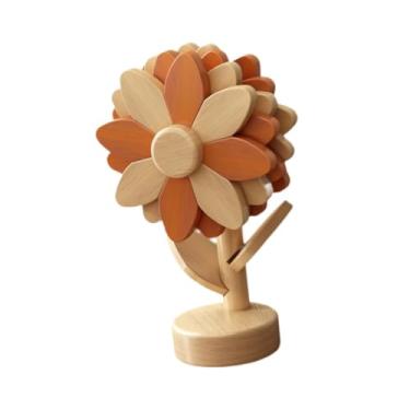 Imagem de KiBcsLic 4x Tapete Isolante, Tapete de Mesa de Madeira com Suporte para Panelas, Porta-Copos de Madeira Antiderrapante com Arte de, Jogo Americano de, a