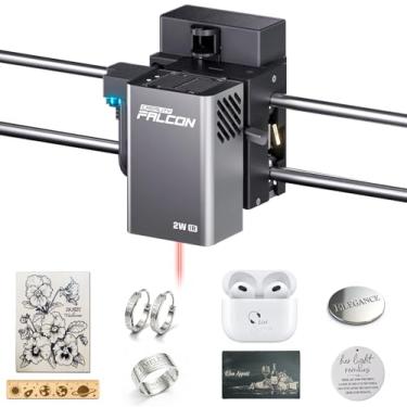 Imagem de Creality Módulo laser infravermelho de 2W, módulo laser de substituição Falcon A1 Pro, laser de gravação de alta precisão para metal, plástico, acrílico, compatível apenas com gravador a laser Falcon